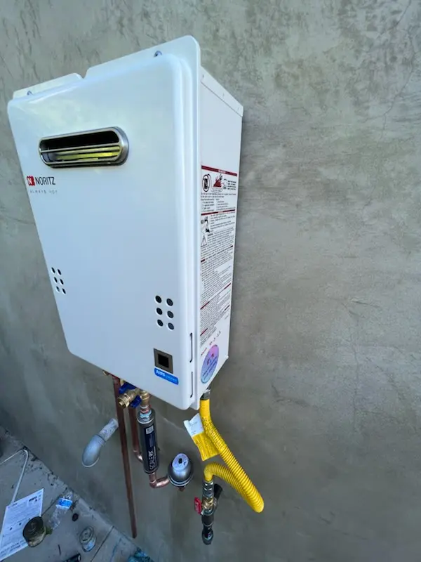 Tankless water heater installation for Six Forks homes